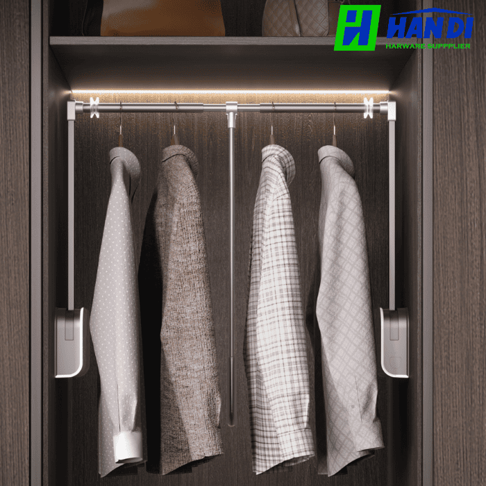 Giá nâng hạ cơ treo quần áo GRANDX XM.15-Luxury