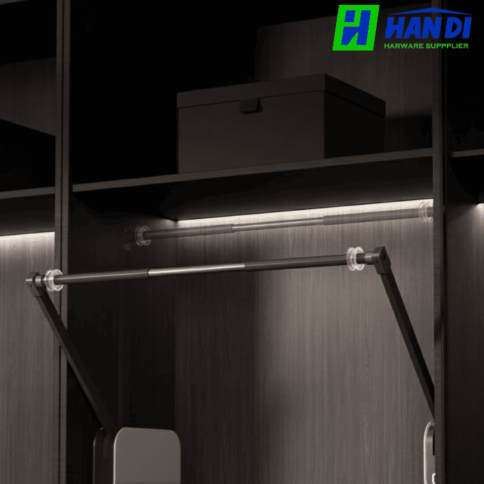 Giá nâng hạ điện treo quần áo GRANDX XM.15E-Luxury