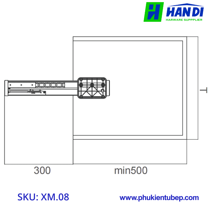Giá Treo Móc Áo Di Động GRANDX XM.08
