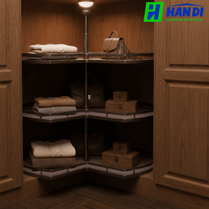 Kệ góc 3 tầng 270 độ đa năng GRANDX XM.270B