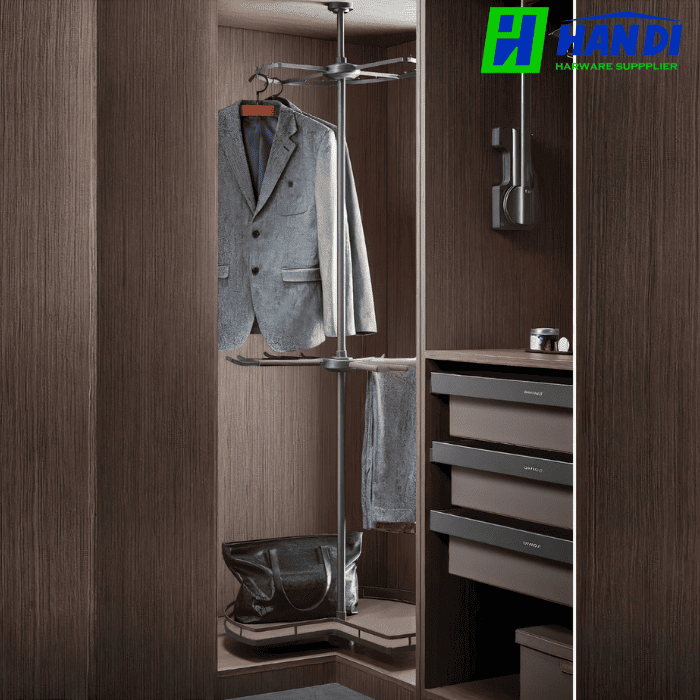 Kệ Xoay Góc Tủ 3 Tầng 270 Độ GRANDX XM.270C