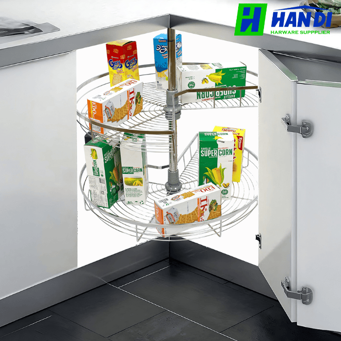 Kệ góc mâm xoay góc mở 3/4 GRANDX XC.270.80S