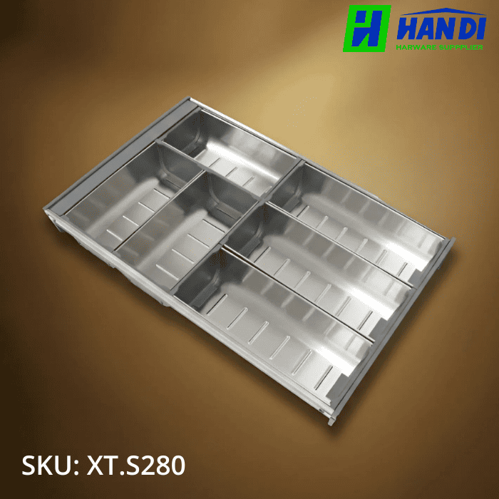 Khay chia thìa nĩa GRANDX XT.S280, XT.S380, XT.S535