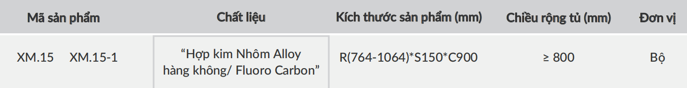Giá nâng hạ cơ treo quần áo GRANDX XM.15