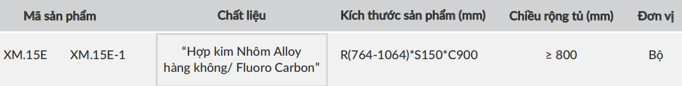 Giá Nâng Hạ Điện Treo Quần Áo GRANDX XM.15E