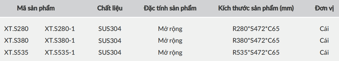 Khay chia thìa nĩa GRANDX XT.S280, XT.S380, XT.S535