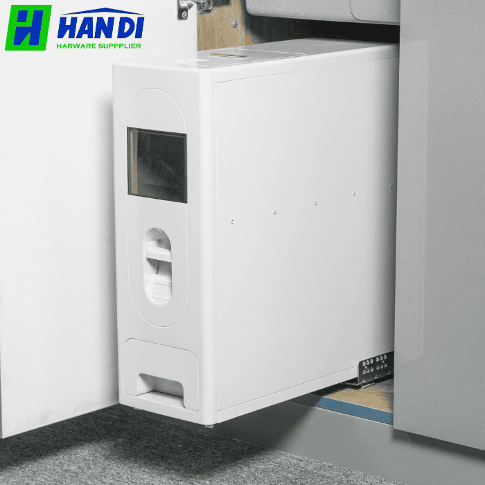 Thùng gạo âm tủ cánh mở GRANDX XR.P17