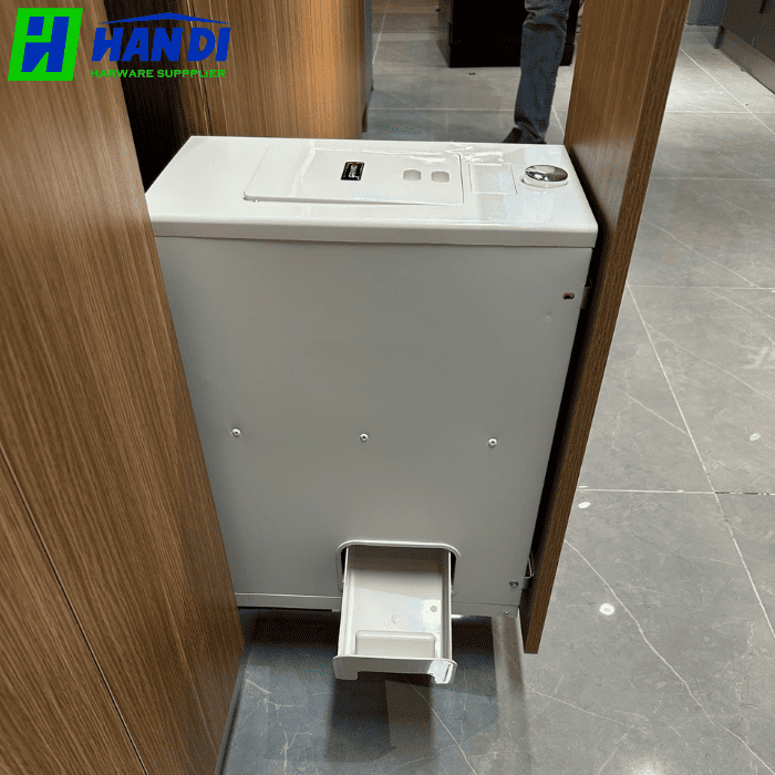 Thùng gạo âm tủ cánh kéo GRANDX XR.P24