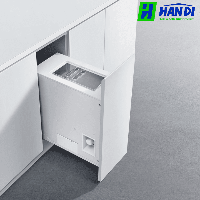 Thùng Gạo Âm Tủ Cánh Kéo GRANDX XR.P26