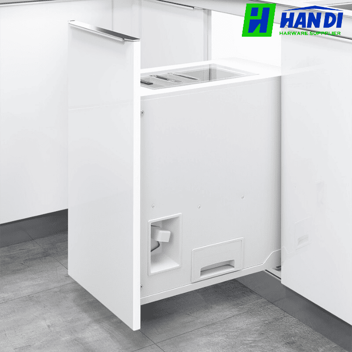 Thùng Gạo Âm Tủ Cánh Kéo GRANDX XR.P26