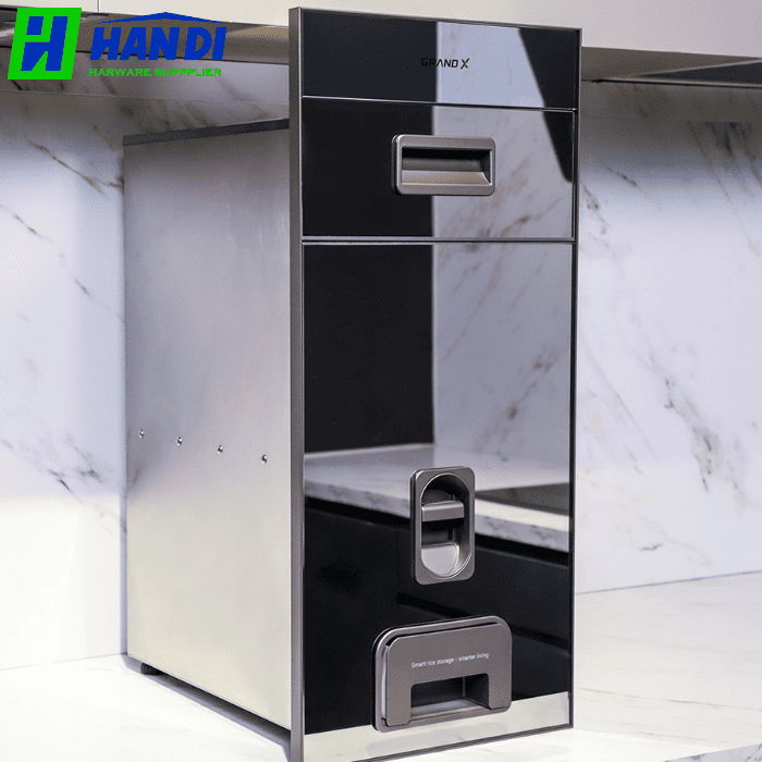 Thùng Gạo Mặt Kính Cường Lực GRANDX XR.G301M