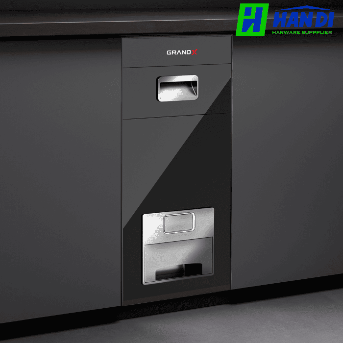 Thùng Gạo Mặt Kính Nút Nhấn GRANDX XR.G302B