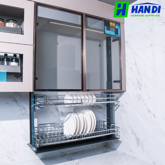 Giá Bát Đĩa Nâng Hạ Điện GRANDX XL.80EM, XL.90EM