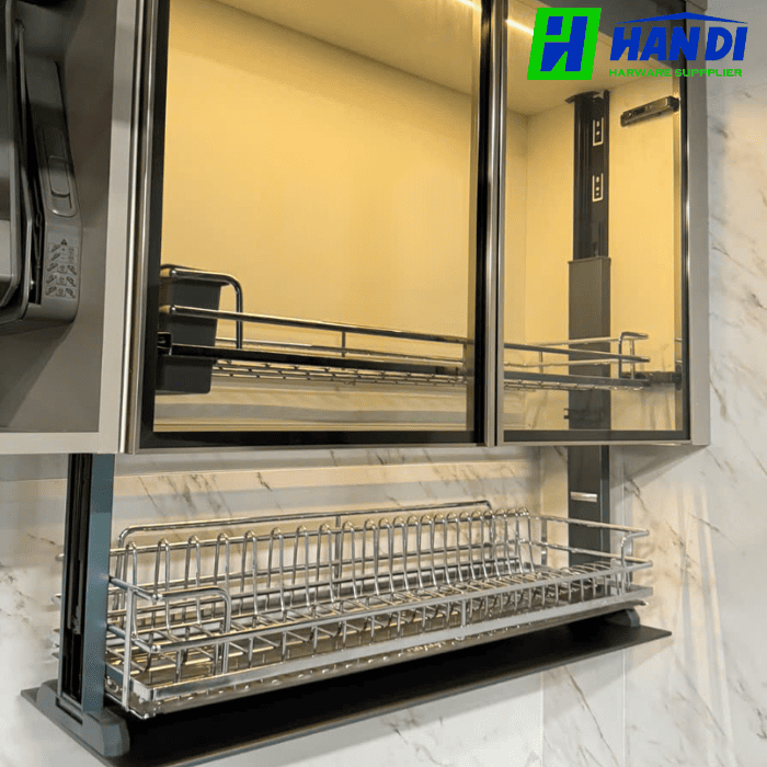 Giá bát đĩa nâng hạ điện GRANDX XL.80EM, XL.90EM