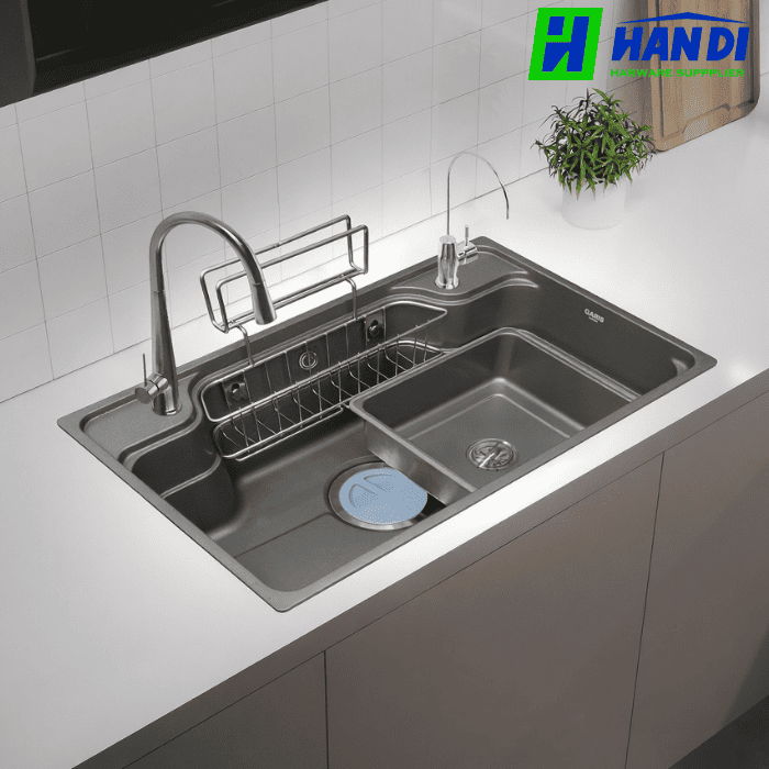 Chậu rửa 1 hố to phủ nano GARIS GS11.78