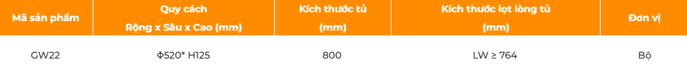 Giá xoay, Treo Trần Góc Tủ Quần Áo GARIS GW22