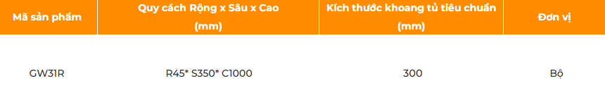 Gương treo âm tủ khung nhôm GARIS GW31