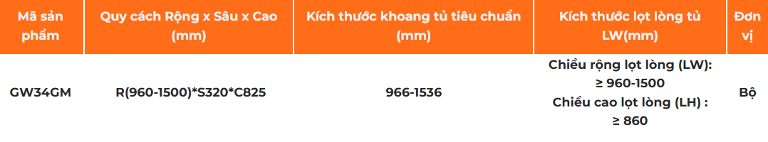 Suất nâng hạ treo quần áo GARIS GW34GM