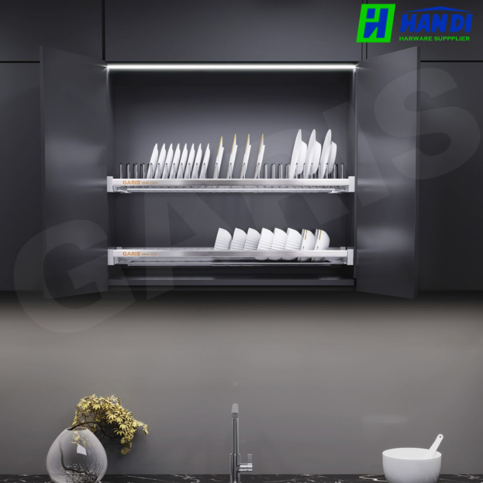 Giá bát đĩa cố định hai tầng GARIS GB04.60E, GB04.70E, GB04.80E, GB04.90E