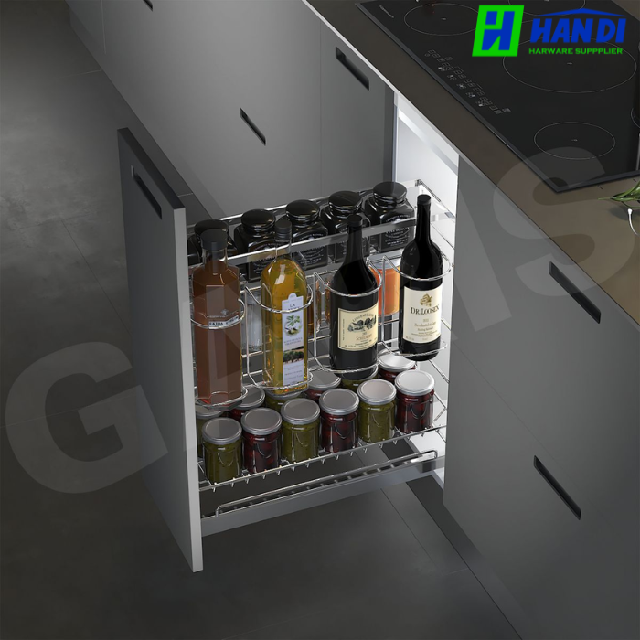 Giá dao thớt gia vị, chai lọ GARIS GK02.25C