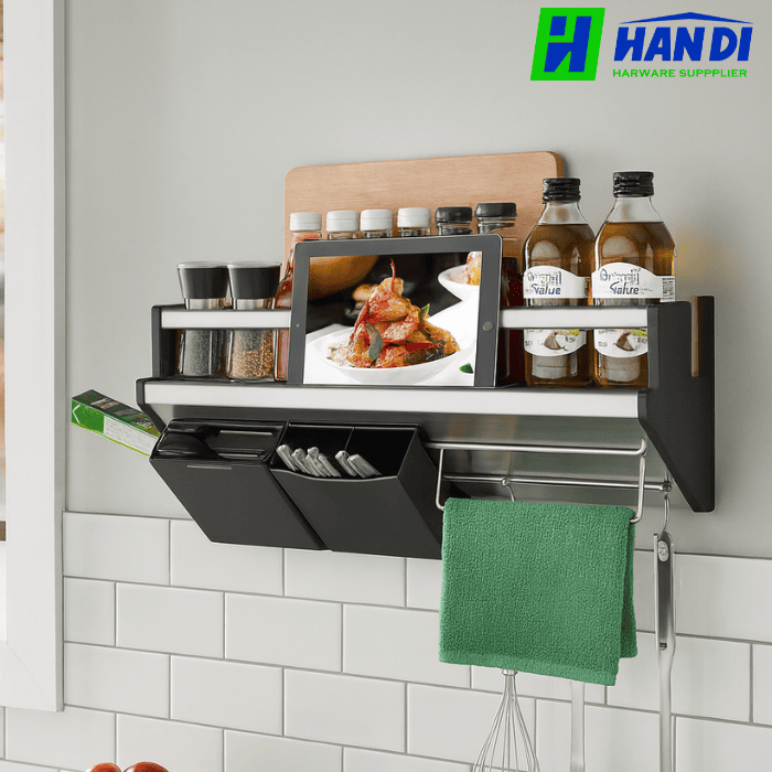 Giá treo đựng chai lọ, gia vị GARIS MI02