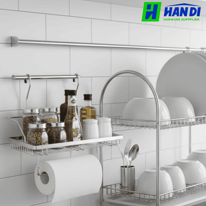 Giá treo gia vị và cuộn giấy GARIS GI04.2