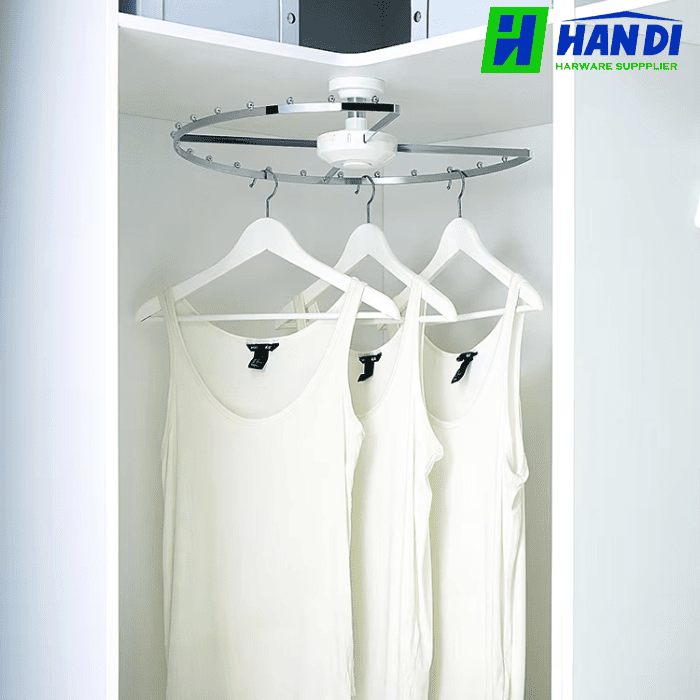 Giá xoay, Treo Trần Góc Tủ Quần Áo GARIS GW22