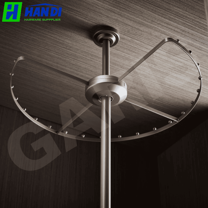 Giá xoay, treo trần góc tủ quần áo GARIS GW32R