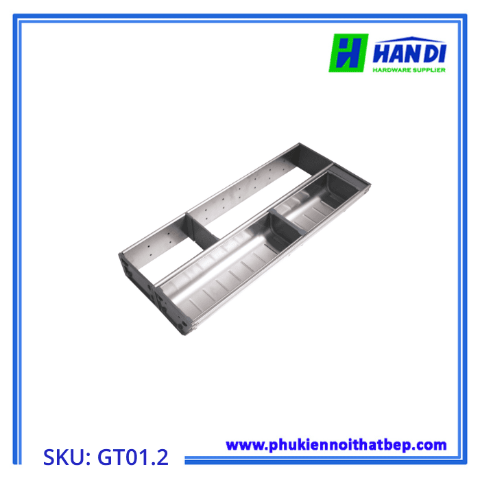 Hệ chia ngăn kéo Inox GARIS GT01.2, GT01.3, GT01.4