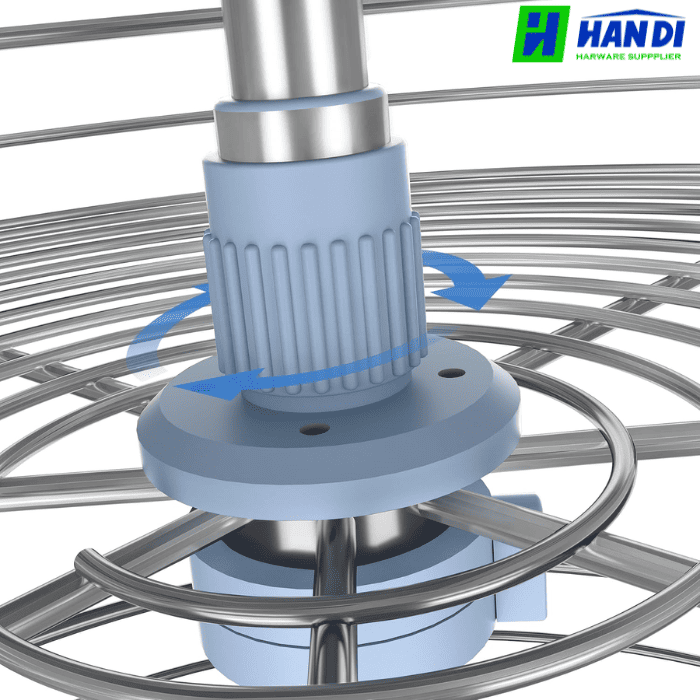 Hệ mâm xoay góc tủ bếp GARIS GS07.70C