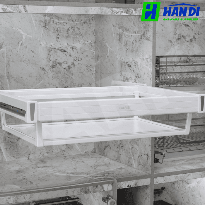 Ngăn kéo vách kính để đồ gập GARIS GW02.60/ 70/ 80/ 90