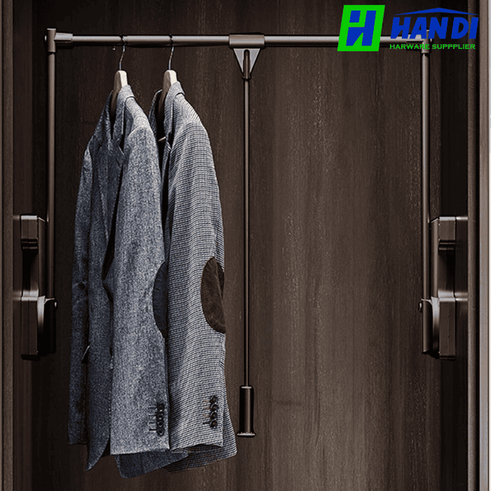 Suốt nâng hạ treo quần áo cơ GARIS GW34R