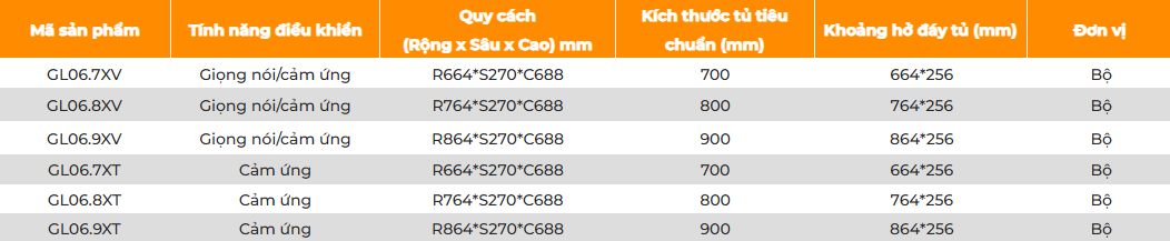Giá bát đĩa nâng hạ điện GARIS GL06.7XT, GL06.8XT, GL06.9XT