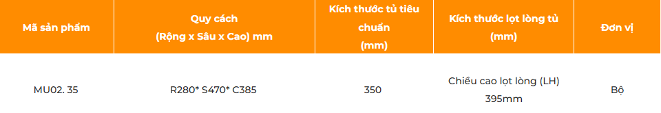 Giá để chai lọ, chất tẩy rửa GARIS MU02.35