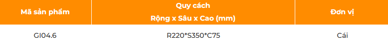 Giá treo ly đôi Inox 304 GARIS GI04.6