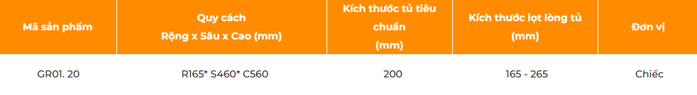 Thùng gạo 15kg cánh kéo GARIS GR01.20