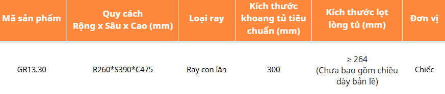 Thùng gạo 18kg cánh mở GARIS GR13.30