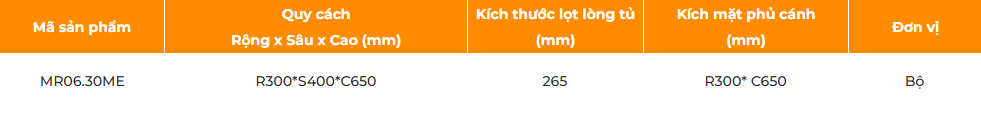 Thùng gạo điện tử mặt gương GARIS MR06.30ME