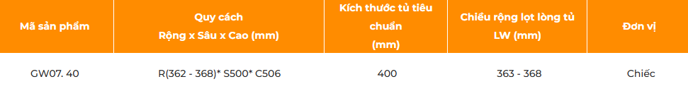 Thùng rác đôi cánh kéo GARIS GW07.40