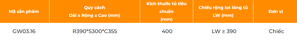 Thùng rác đơn cánh mở GARIS GW03.16