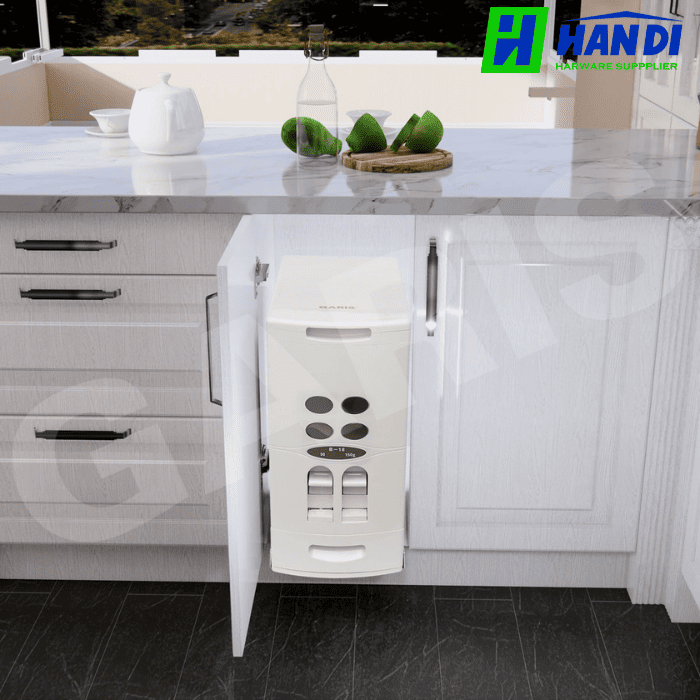 Thùng gạo 18kg cánh mở GARIS GR23.30