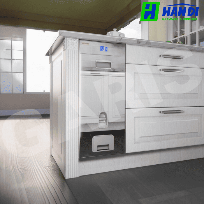 Thùng gạo điện tử mặt gương GARIS MR06.30ME