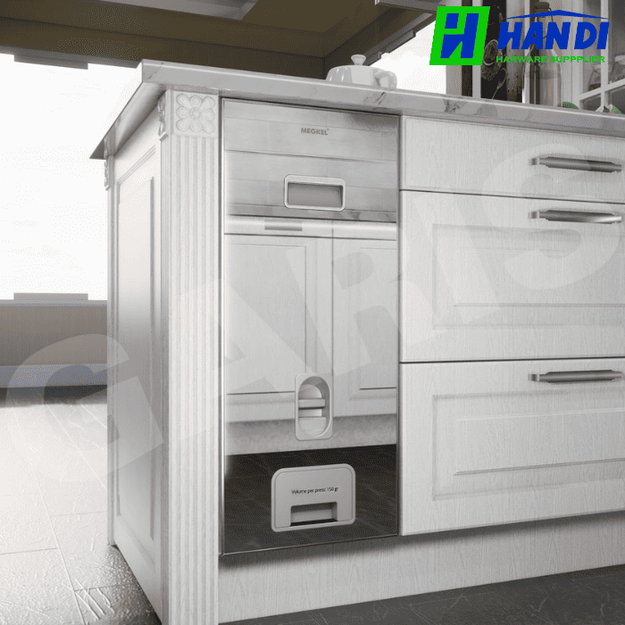 Thùng gạo mặt gương, 1 khoang GARIS MR06.30M