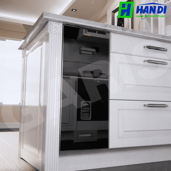 Thùng Gạo Mặt Kính Đen, 1 Khoang GARIS GR06.30B