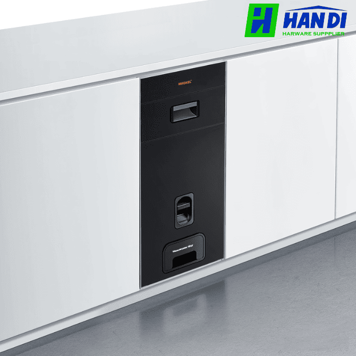 Thùng gạo mặt kính đen, 1 khoang GARIS MR06.30B