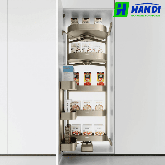 Tủ đồ khô 5 tầng, rổ nhôm GARIS GS5.6AG