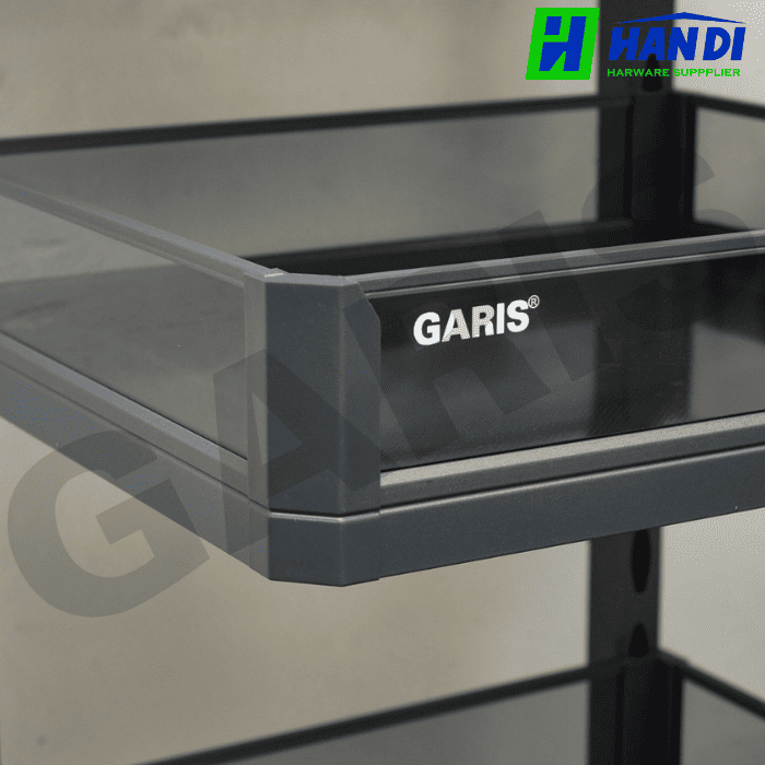 Tủ Đồ Khô 6 Tầng, Rổ Nhôm Vách Kính GARIS GS6.45D, GS6.60D