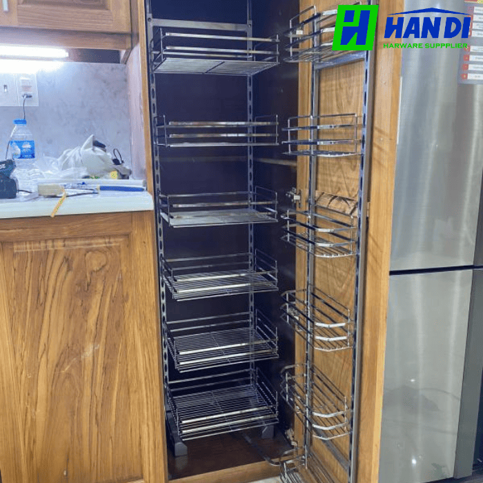 Tủ đồ khô 6 tầng, rổ nan dẹt GARIS GS6.45E, GS6.60E