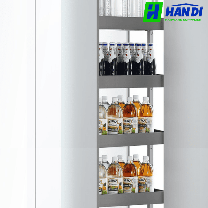 Tủ đồ khô 6 tầng, rổ nhôm GARIS MS6.40GA