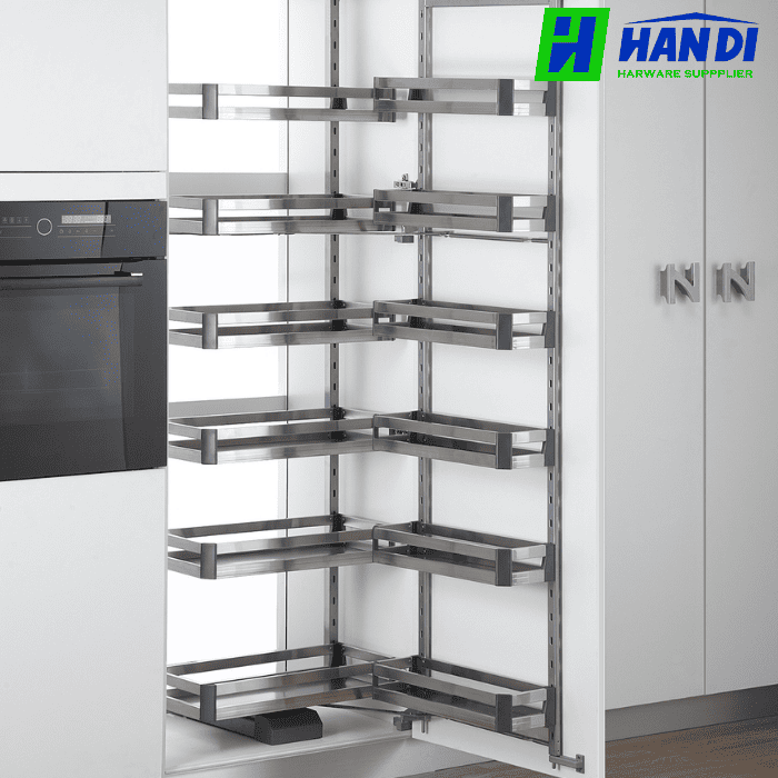 Tủ đồ khô 6 tầng, rổ inox hộp GARIS GS06.60